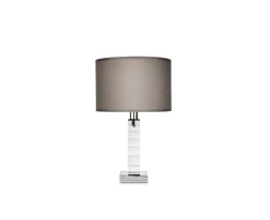 ADIANTE H.434 LAMPE A POSER ABAT-JOUR FLANELLE