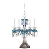 ARLEQUIN CANDÉLABRE 5B BLEU CLAIR BLEU FONCÉ FLANELLE