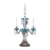 ARLEQUIN CANDÉLABRE 3B BLEU CLAIR BLEU FONCÉ FLANELLE