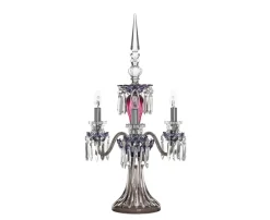 ARLEQUIN CANDÉLABRE 3L AMÉTHYSTE VIOLET FLANELLE