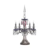 ARLEQUIN CANDÉLABRE 5L AMÉTHYSTE VIOLET FLANELLE