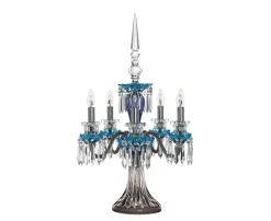 ARLEQUIN CANDÉLABRE 5L BLEU CLAIR BLEU FONCÉ FLANELLE