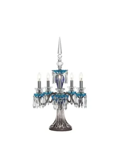 ARLEQUIN CANDÉLABRE 5L BLEU CLAIR BLEU FONCÉ FLANELLE