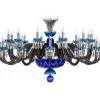 ARLEQUIN HORIZ LUSTRE 24L BLEU CLAIR BLEU FONCÉ FLANELLE