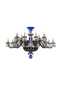 ARLEQUIN HORIZ LUSTRE18L BLEU CLAIR BLEU FONCÉ FLANELLE