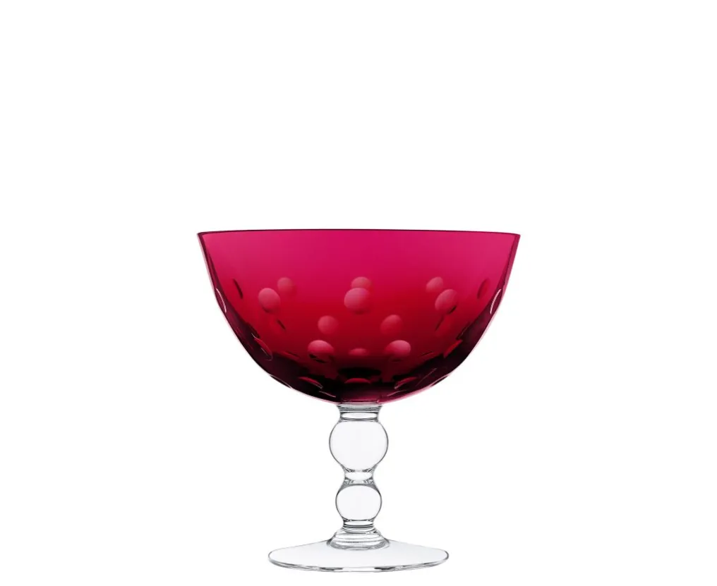 BUBBLES COUPELLE SUR PIED D120 ROUGE