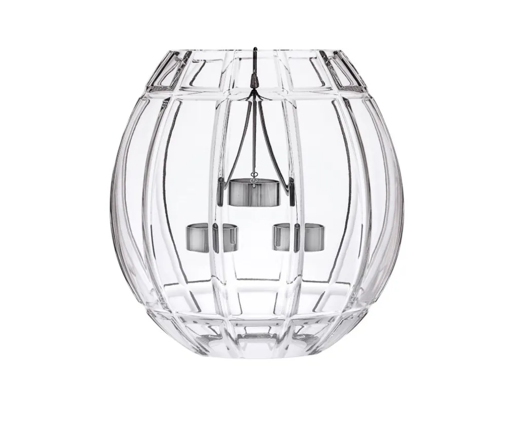 EN CAGE PHOTOPHORE 3 BOUGIES CLAIR