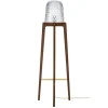 FOLIA LAMPADAIRE BOIS FONCE