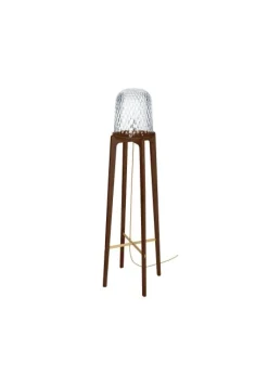 FOLIA LAMPADAIRE BOIS FONCE