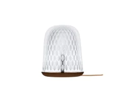 FOLIA LAMPE A POSER SATINE BOIS FONCE