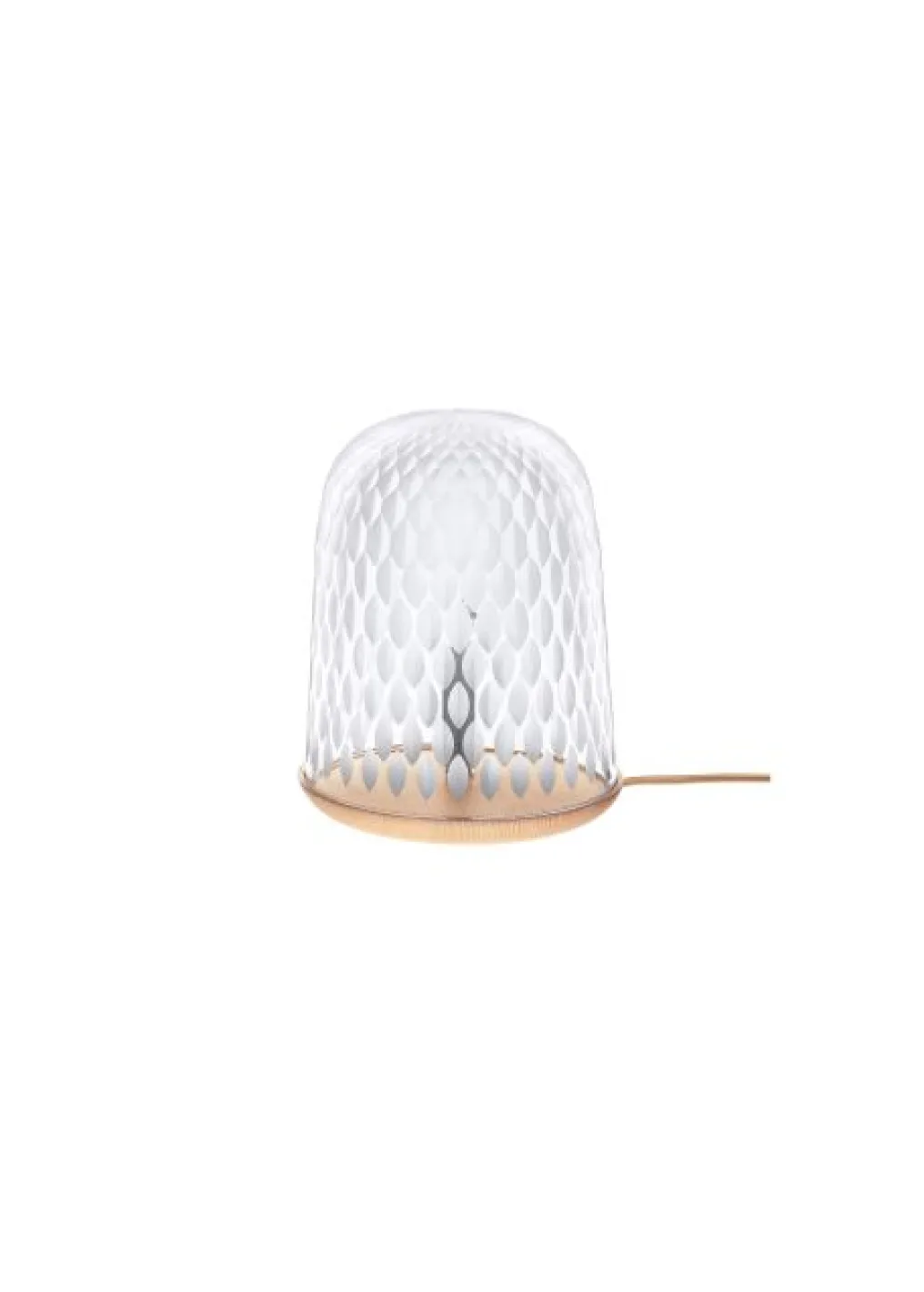 FOLIA LAMPE A POSER SATINE BOIS CLAIR