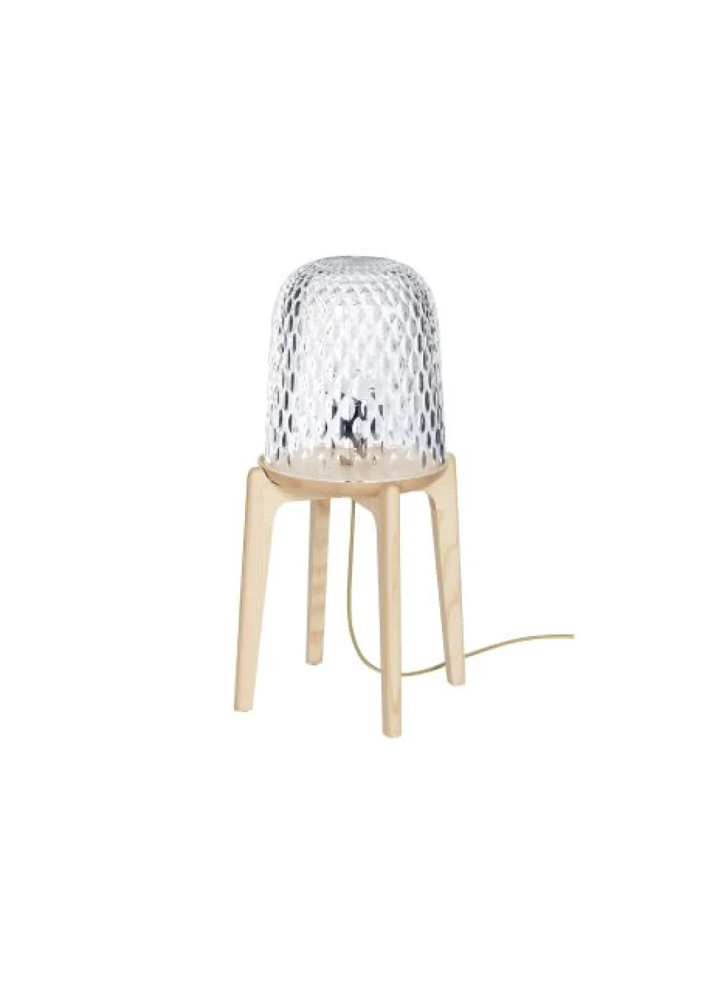 FOLIA LAMPE A POSER SUR PIEDS BOIS CLAIR
