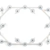FOLIA MODULE APPLIQUE 20L OVALE BOIS BLANC