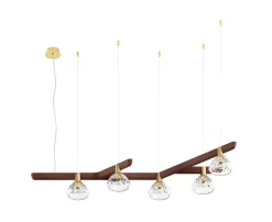 FOLIA MODULE SUSPENSION 5L 45° BOIS FONCÉ