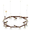 FOLIA MODULE SUSPENSION 16L CIRCULAIRE BOIS FONCÉ