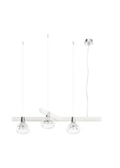 FOLIA MODULE SUSPENSION 3L DROIT BOIS FONCÉ