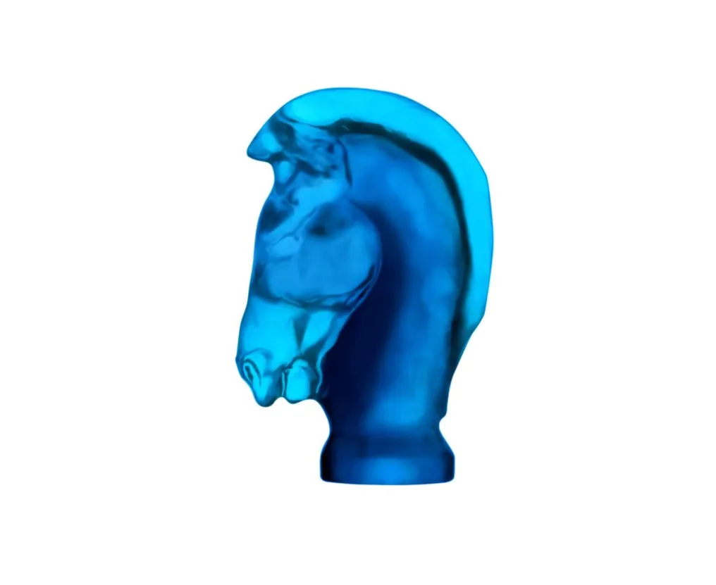 JEU PIECE CAVALIER BLEU CLAIR SATINÉ
