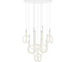 Lustre 10 lumières : éclairez votre espace contemporain