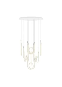 Lustre 10 lumières : éclairez votre espace contemporain