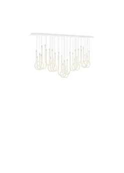 Lustre 18 lumières : illuminez vos grands intérieurs