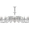 LUSTRE OVALE 16L COUPE ECLAIRÉE