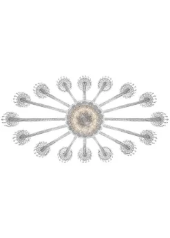 LUSTRE OVALE 16L COUPE ECLAIRÉE
