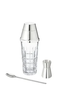 MANHATTAN COFFRET MIXOLOGY  SHAKER + JIGGER + CUILLERE