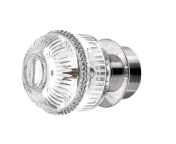MATRICE APPLIQUE IP44 1L FINITION INOX POLI