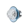 ROYAL APPLIQUE IP44 1L BOBÈCHE BLEU CLAIR FINITION NICKELEE