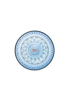 ROYAL APPLIQUE IP44 1L BOBÈCHE BLEU CLAIR FINITION NICKELEE
