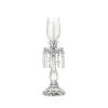 ROYAL CANDÉLABRE 1 BOUGIE PETITES VERRINES BISEAUX