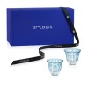 TOMMY COFFRET 2 GOBELETS ÉVASÉS BLEU CLAIR