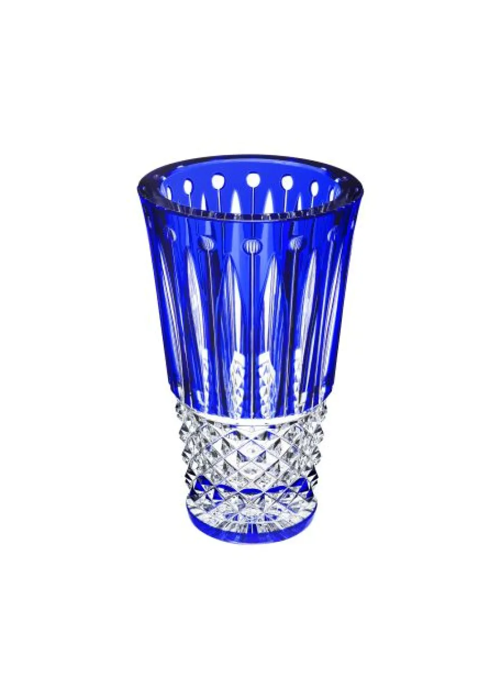 TOMMYSSIMO VASE H280 BLEU FONCÉ