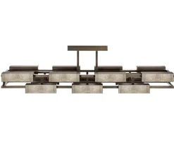 VIBRATION LUSTRE 14L FINITION BRONZE